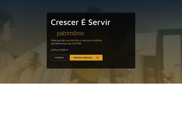 Screenshot of creserv.com.br