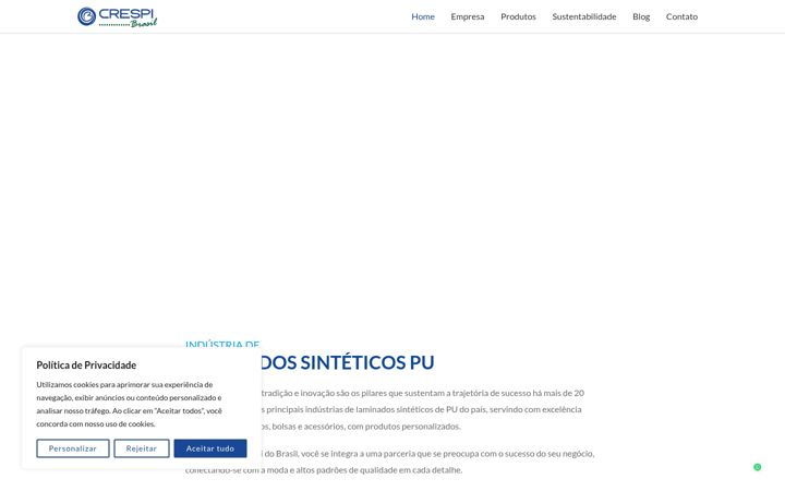 Screenshot of crespi.com.br