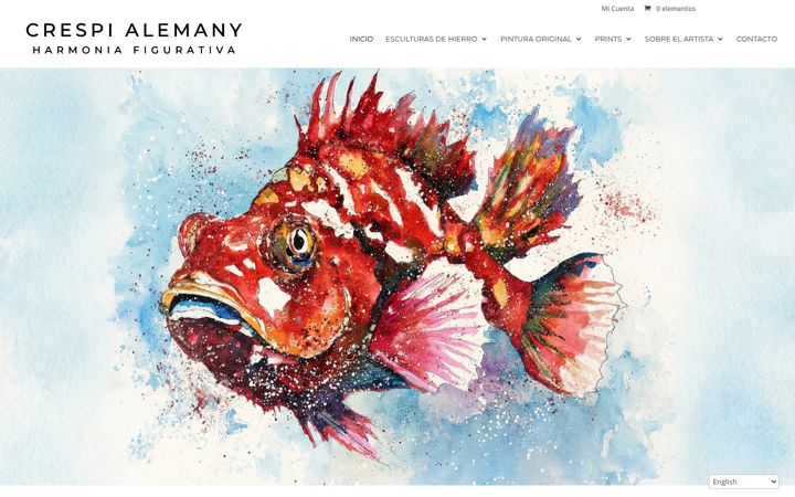 Screenshot of crespialemany.com