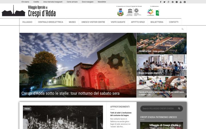 Screenshot of crespidadda.it