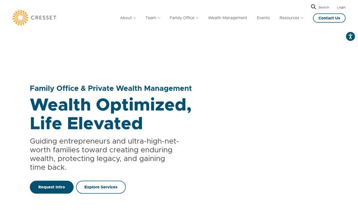 Screenshot of cressetcapital.com