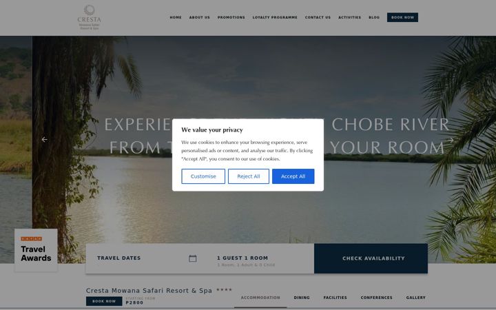 Screenshot of crestamowana.com