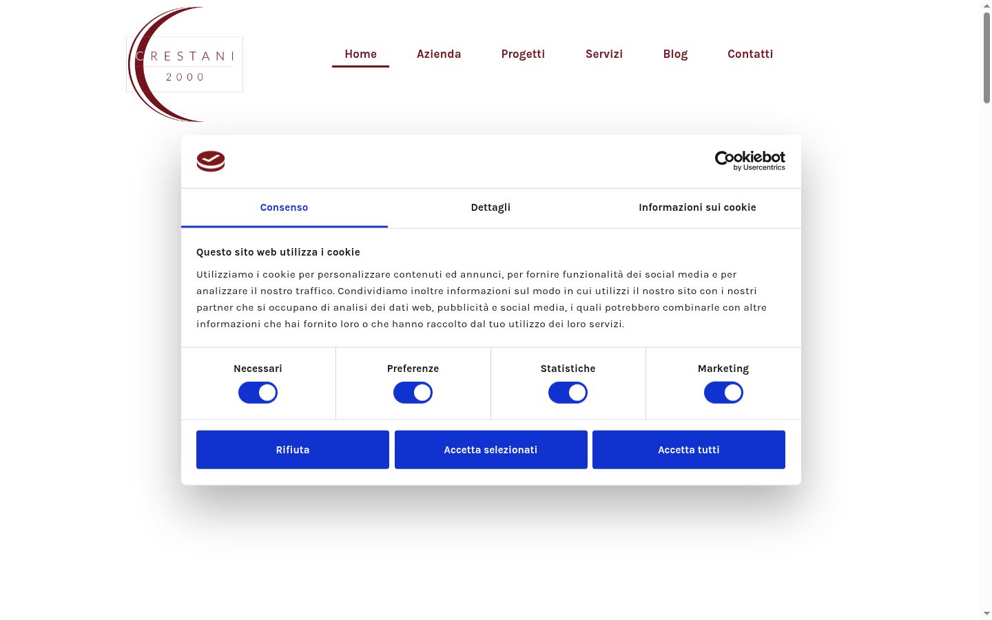 Sutikimo reklamjuostės, rodytos prieš bet kokią sąveiką, ekrano kopija
