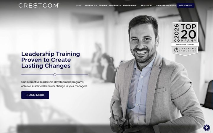 Screenshot of crestcom.com