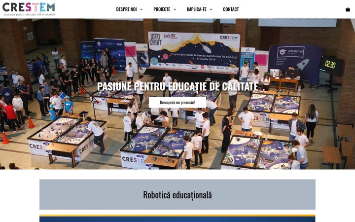 Screenshot of crestem.org