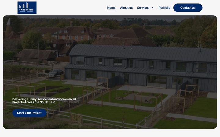 Screenshot of crestviewgroup.co.uk