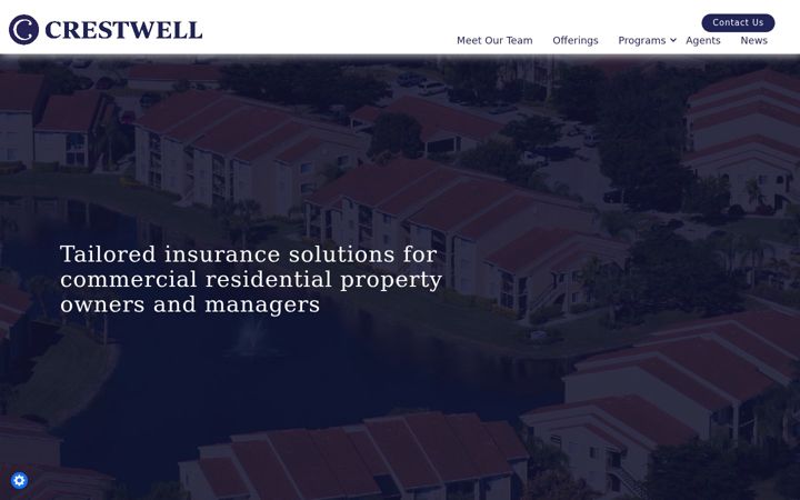 Screenshot of crestwelluw.com