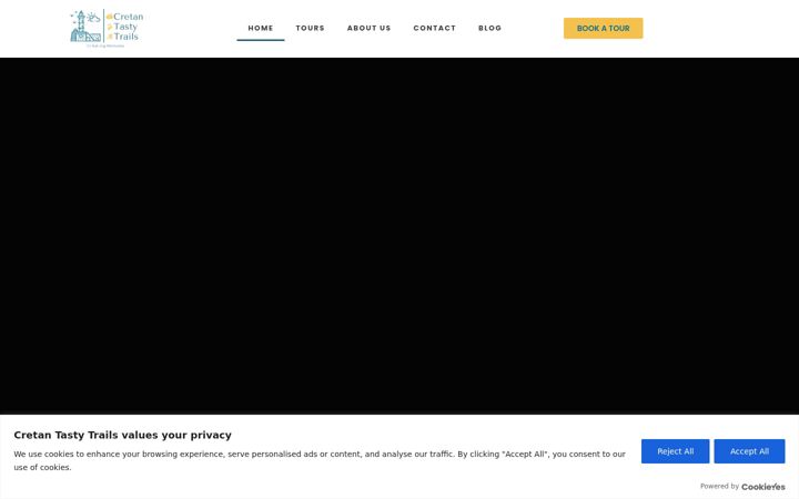 Screenshot of cretantastytrails.com