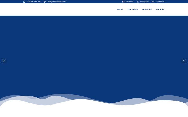 Screenshot of cretanvibes.com