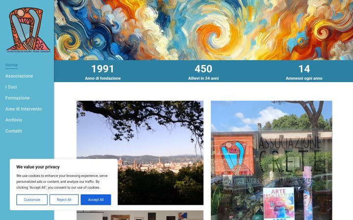 Screenshot of cretears.it