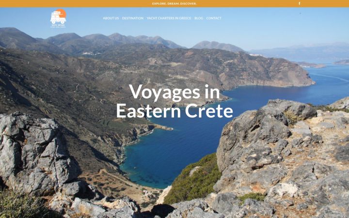 Screenshot of cretevoyage.com