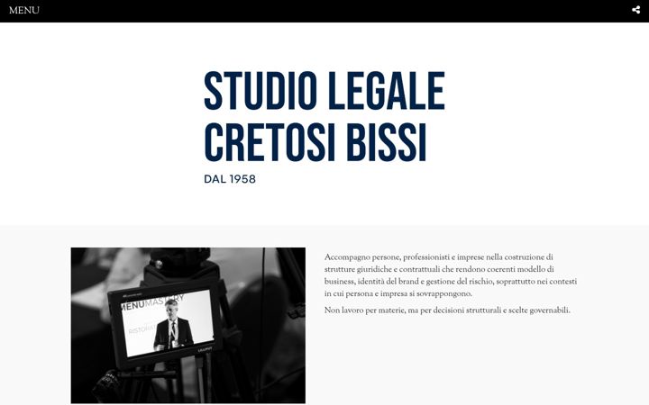 Screenshot of cretosi.com