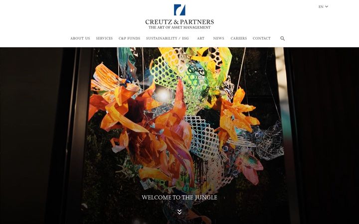 Screenshot of creutz-partners.com