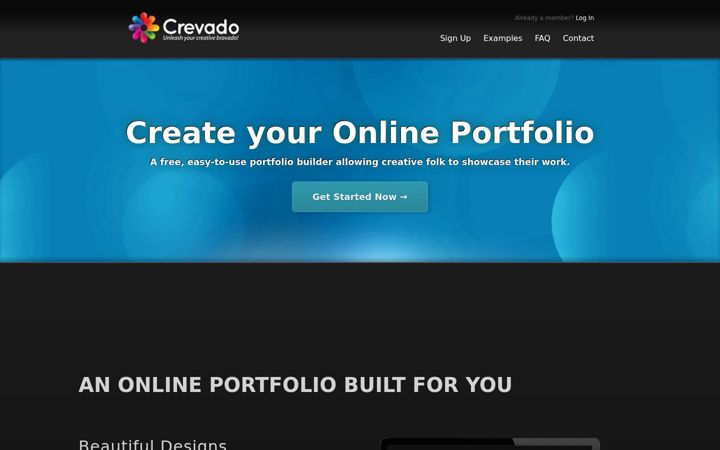 Screenshot ta' crevado.com