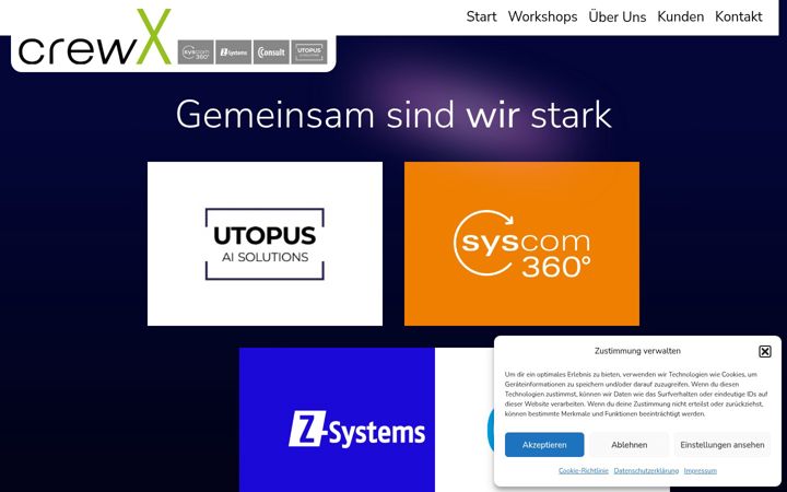 Screenshot of crew4.de