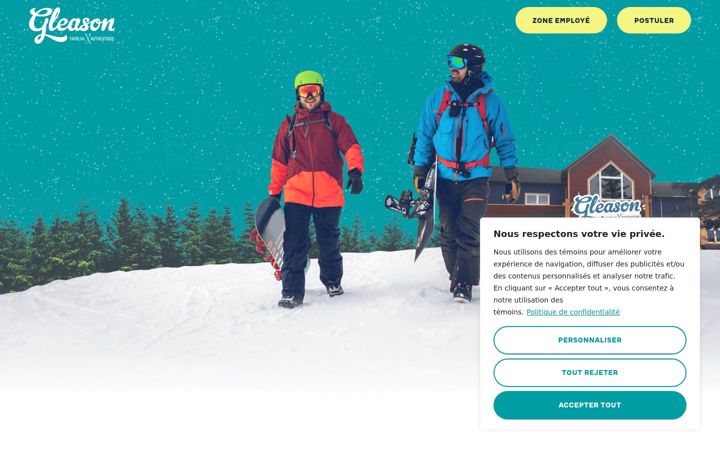 Screenshot of crewdemontagne.ca