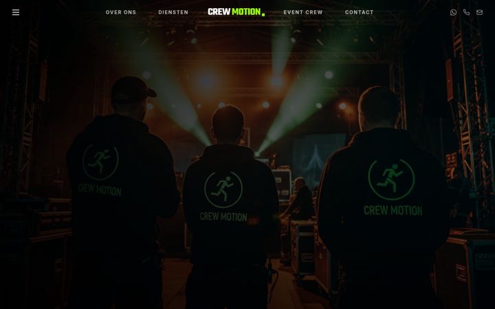 Screenshot of crewmotion.nl