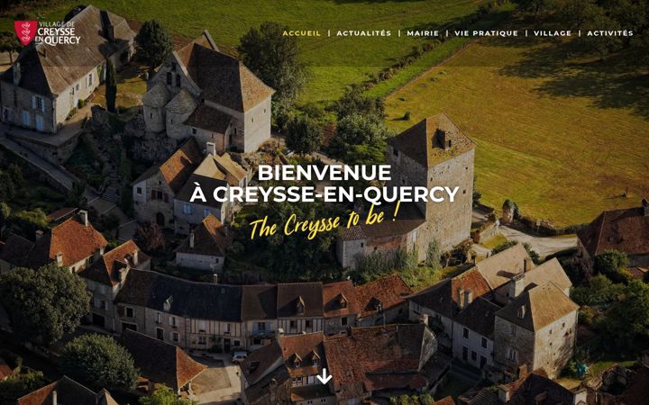 Screenshot of creysse-en-quercy.com