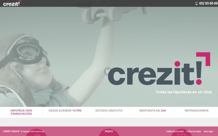 Screenshot of crezit.com