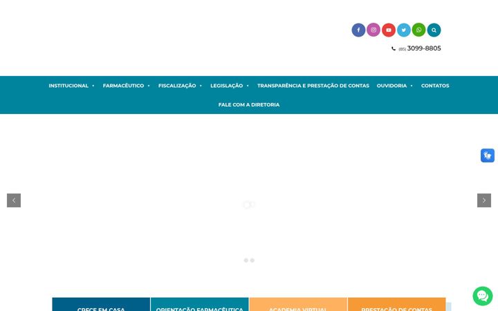 Screenshot van crfce.org.br