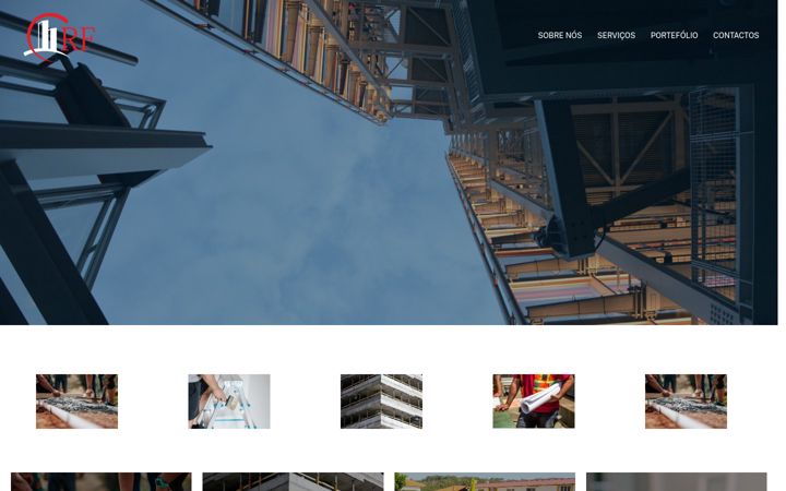Screenshot van crfconstrucoes.pt