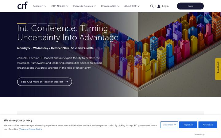 Screenshot of crforum.co.uk