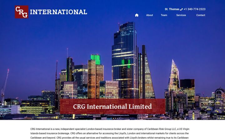 Screenshot of crgintl.com