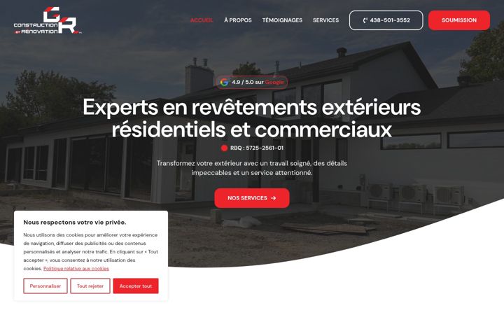 Screenshot of crgr.ca