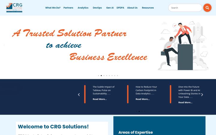 Screenshot of crgsolutions.co