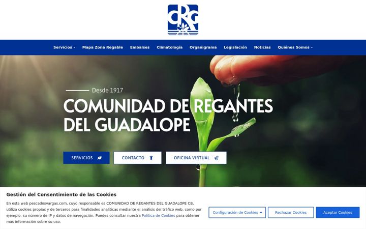 Screenshot of crguadalope.es