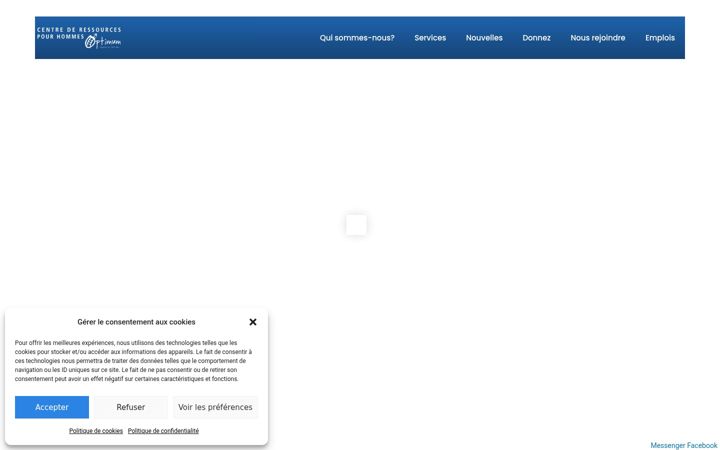 Screenshot of crhoptimum.ca
