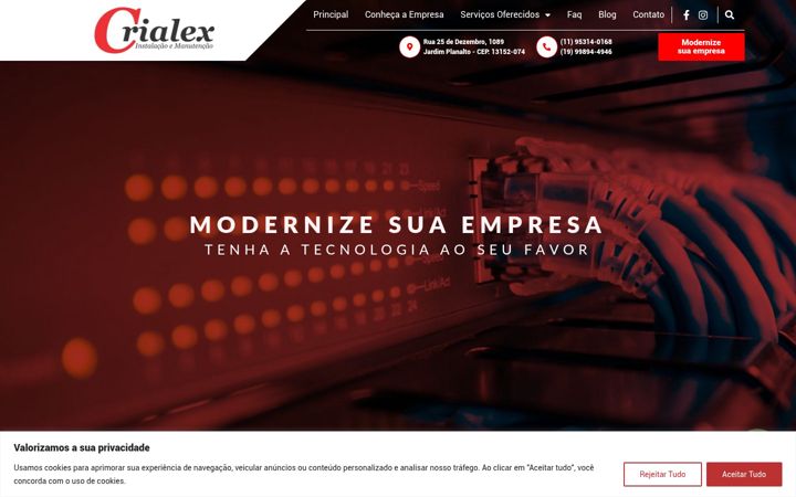 Screenshot van crialex.com.br
