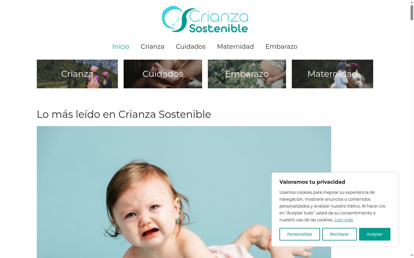Screenshot tal-banner tal-kunsens muri qabel kwalunkwe interazzjoni