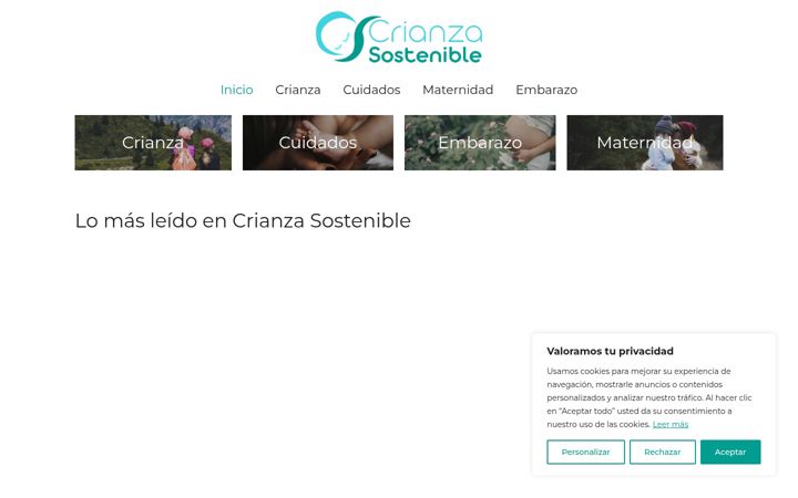 Screenshot of crianza-sostenible.es