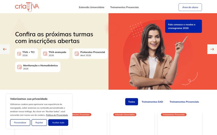 Screenshot ta' criativavet.com.br