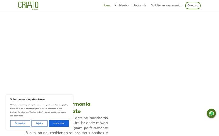 Screenshot ta' criatomovelaria.com.br