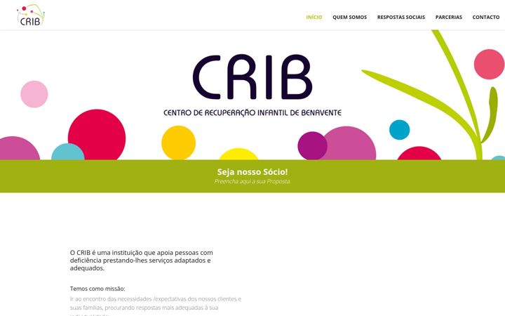 Screenshot van crib.pt