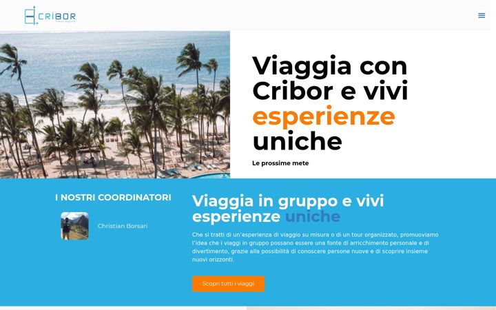 Screenshot of cribor.it
