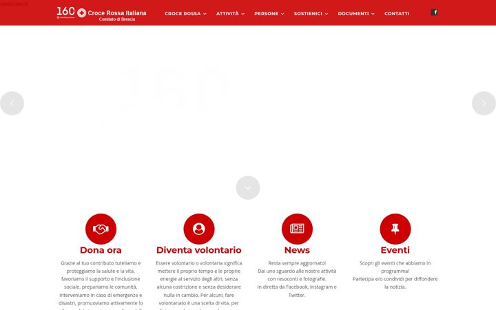 Screenshot of cribrescia.it