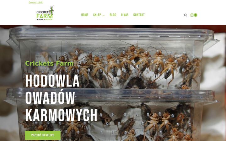 Ekrānuzņēmums no cricketsfarm.pl