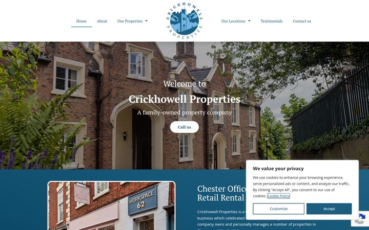 Screenshot von crickhowellproperties.co.uk