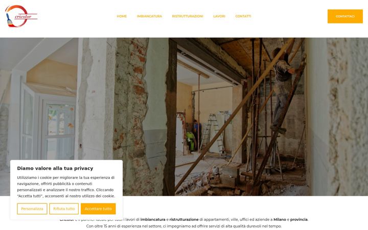Screenshot of cricolor.it