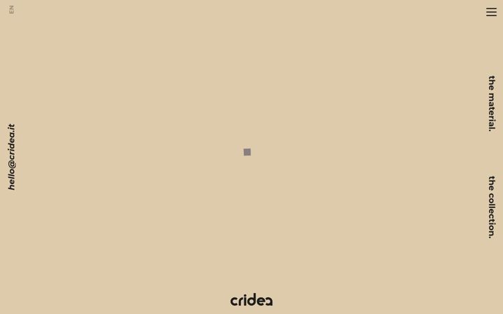 Screenshot di cridea.it
