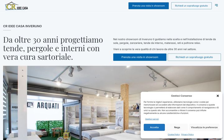 Screenshot di crideecasa.it