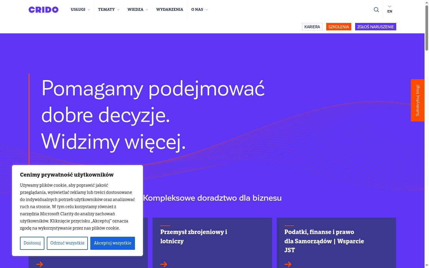 Snímek obrazovky baneru souhlasu zobrazeného před jakoukoli interakcí