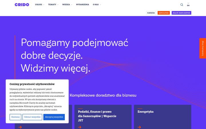 Screenshot of crido.pl