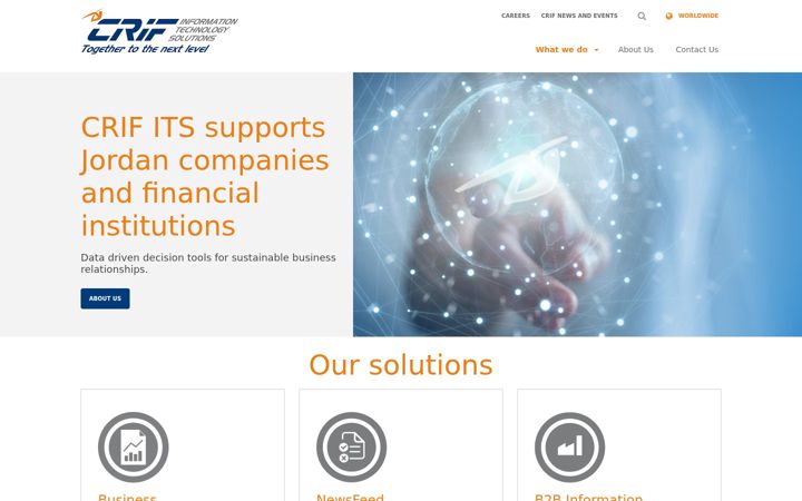 Screenshot of crif-its.com