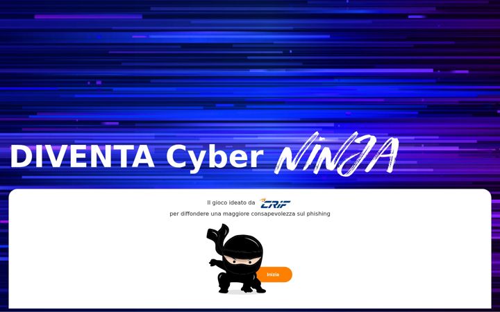 Screenshot of crifcybergame.com