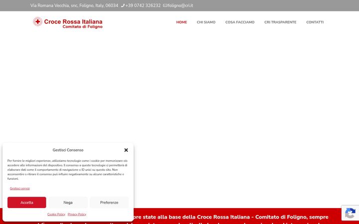 Screenshot di crifoligno.it
