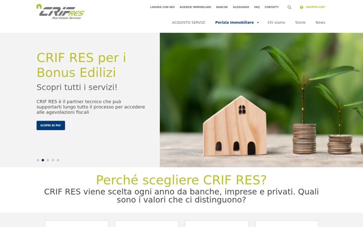 Screenshot di crifres.it